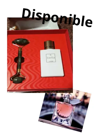 Set Perfume y Rodillo Facial