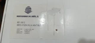 Silla Abatible pared ducha