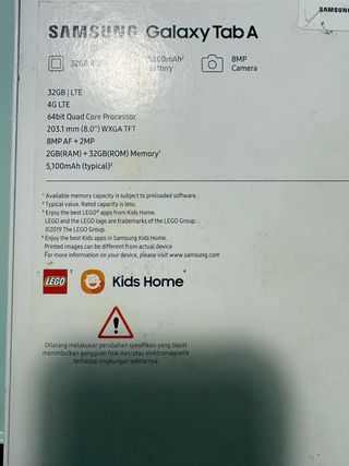 Samsung Galaxy Tab A 8  32gb SIM.