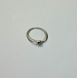 Anillo Diamante 0.20CT Oro Blanco 18K