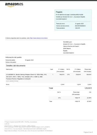 Monitor Gaming LG 24GQ50F-B Ultragear