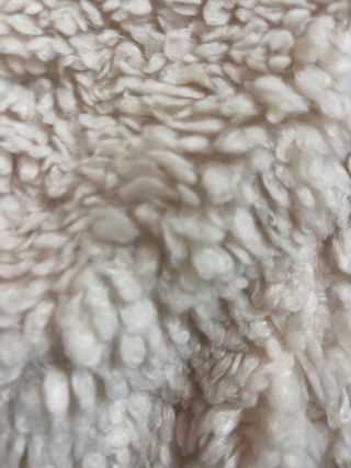 Cazadora bomber borrego TRF beige