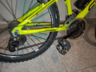 Bicicleta Montaña Amarilla
