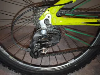 Bicicleta Montaña Amarilla