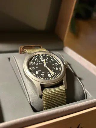 Reloj Hamilton Khaki Field Mecánico