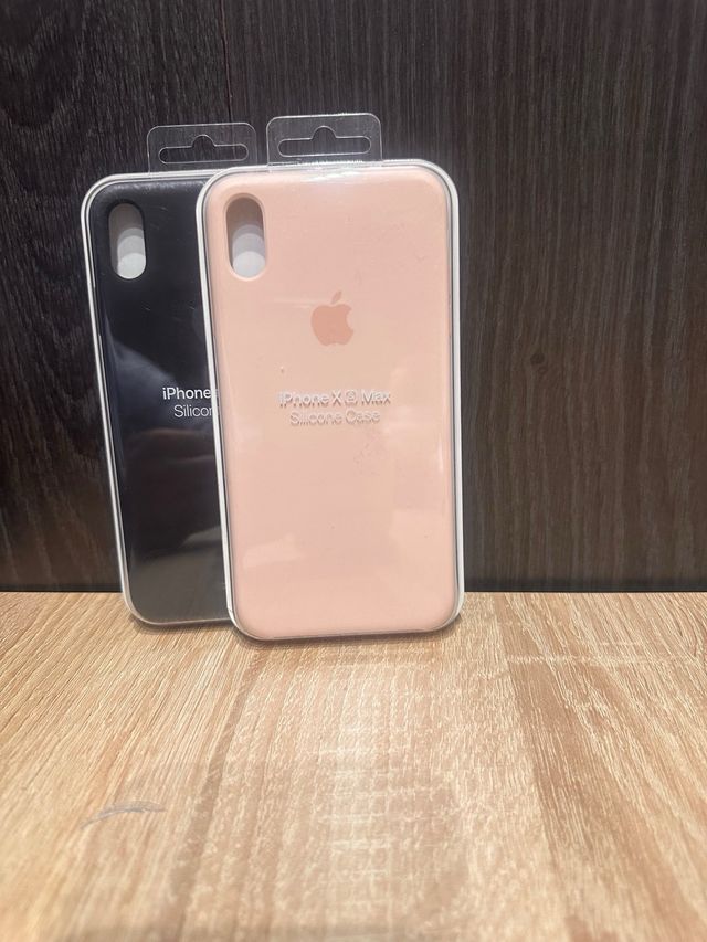 Fundas iPhone XS Max silicona premium (2 ud)