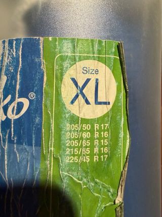 Cadenas Nieve Tela Snow Gecko Coche XL