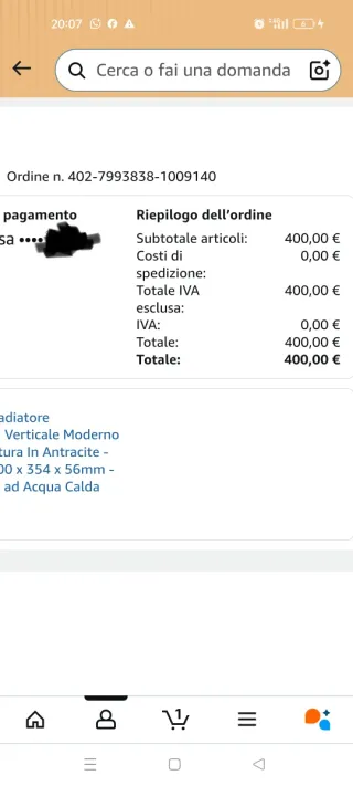 2 Termoarredo grigio antracite verticale