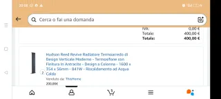 2 Termoarredo grigio antracite verticale