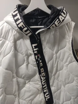 Chaleco acolchado reversible XL