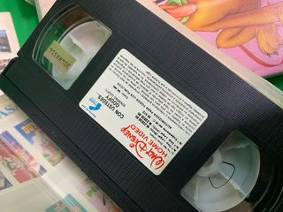 VHS Disney Cartoon Classics Años 80
