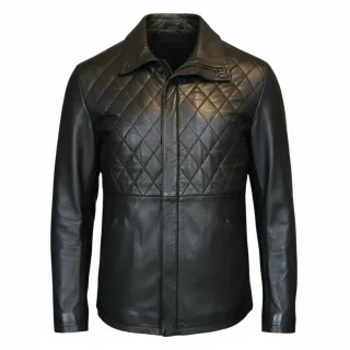 Cazadora Piel Acolchada hombre XL 56 ECI NUEVA