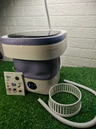 Mini Lavadora Plegable 12L Automática