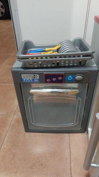Cocina de juguete con accesorios