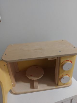 Cocina de juguete con accesorios