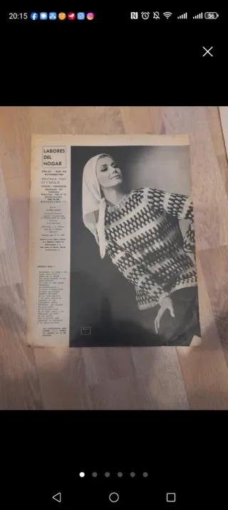 Lote de 9 Revistas "Labores del Hogar"