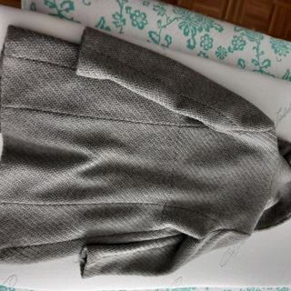 Abrigo lana talla 42 gris