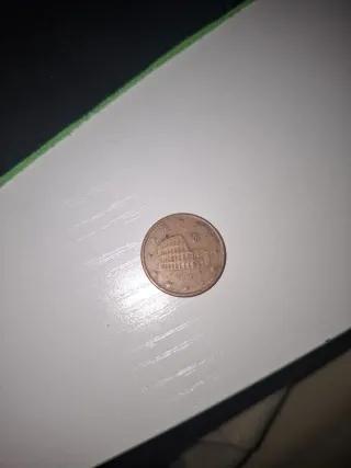 Moneda 10 céntimos Italia 2002 Coliseo