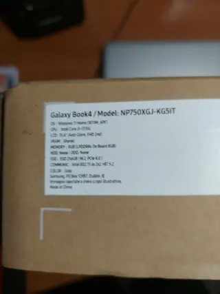 Samsung Galaxy Book 15,6 Nuovo