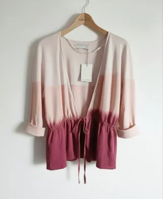 Cárdigan Zara Mujer Talla L Degradado Nuevo