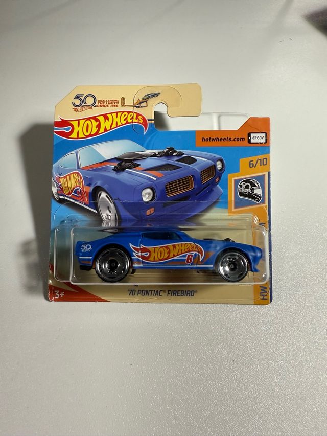 Hot Wheels '70 Pontiac Firebird Azul