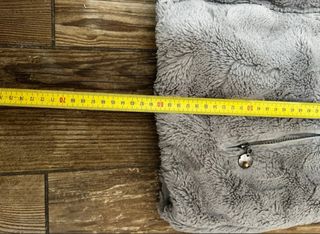 Pellicciotto double-face grigio