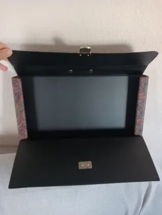 Maletín portafolios estampado