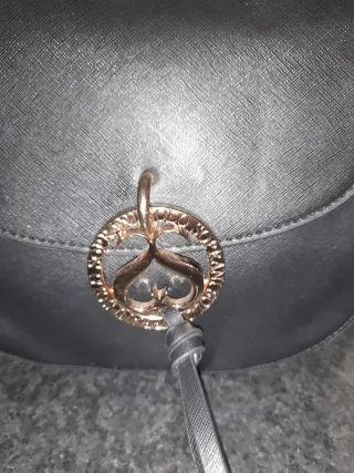 Solo Soprani borsetta nera tracolla