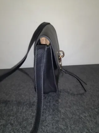 Solo Soprani borsetta nera tracolla