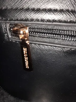 Solo Soprani borsetta nera tracolla