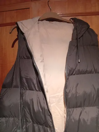 Chico pluma largo color verde .Nuevo.XXXl