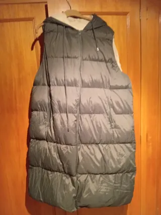 Chico pluma largo color verde .Nuevo.XXXl