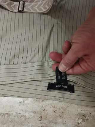 Traje de chaqueta y pantalón Mango