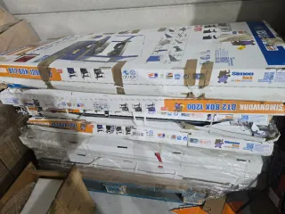 6 Mesas de trabajo IRONWORK B12 BOX 1200