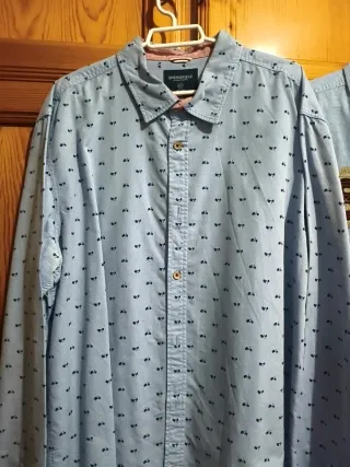 Camisas Springfield Hombre Azul