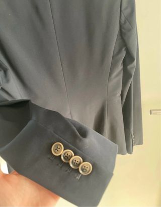 Traje pantalón Massimo Dutti azul