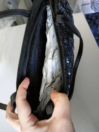 Lote 2 bolsos de fiesta bordados a estrenar