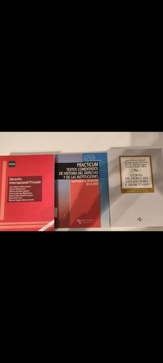 Libros derecho UNED