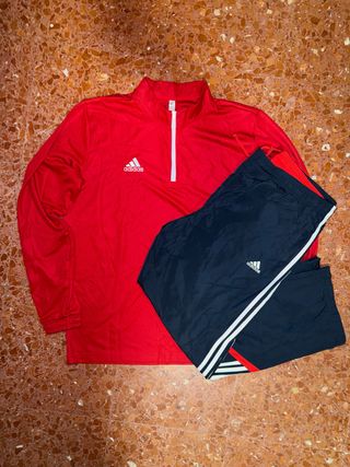 Conjunto Adidas Chaqueta y Pantalón XL