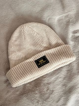 Gorro Vans Beige Negro