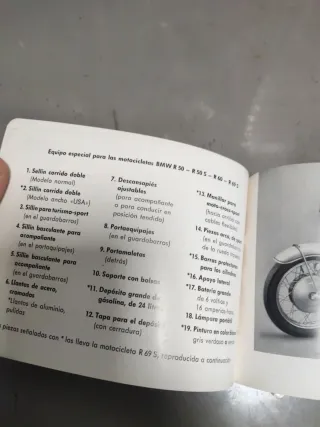 Manual Instrucciones BMW R50/R60/R69S