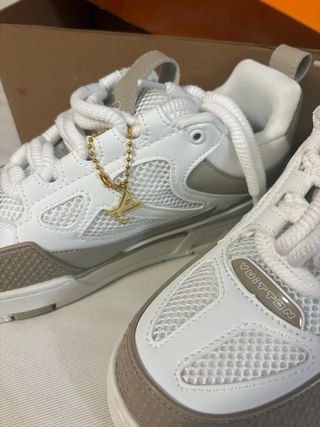 Scarpe Louis Vuitton Beige/Bianche