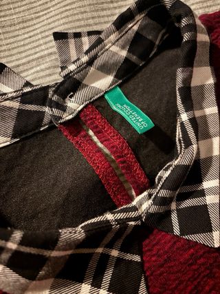 Jersey camisero cuadros