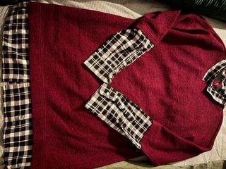 Jersey camisero cuadros