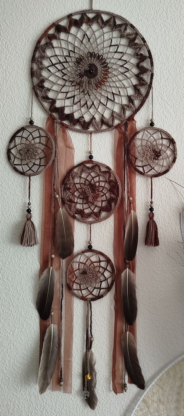 Atrapasueños 30 x 1 metro - multicolor marrón