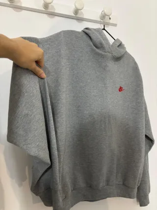 Nike sudadera Gris Ancha
