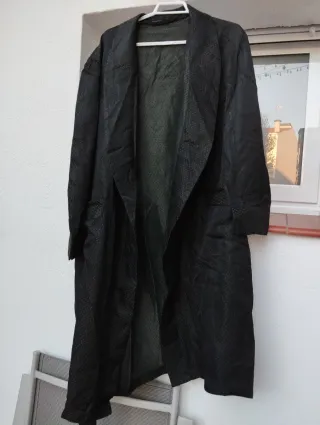 Bata de raso hombre XL