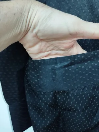 Bata de raso hombre XL