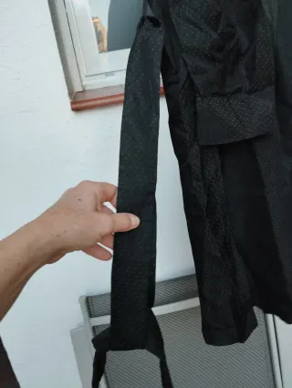 Bata de raso hombre XL