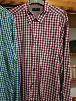 Camisa Polo Ralph Lauren cuadros azul y verde